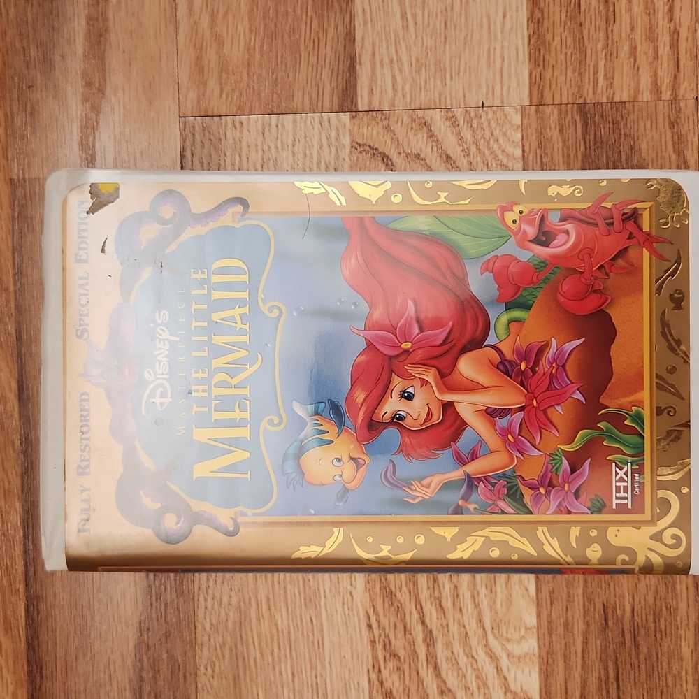 The Little Mermaid Disney VHS Movie